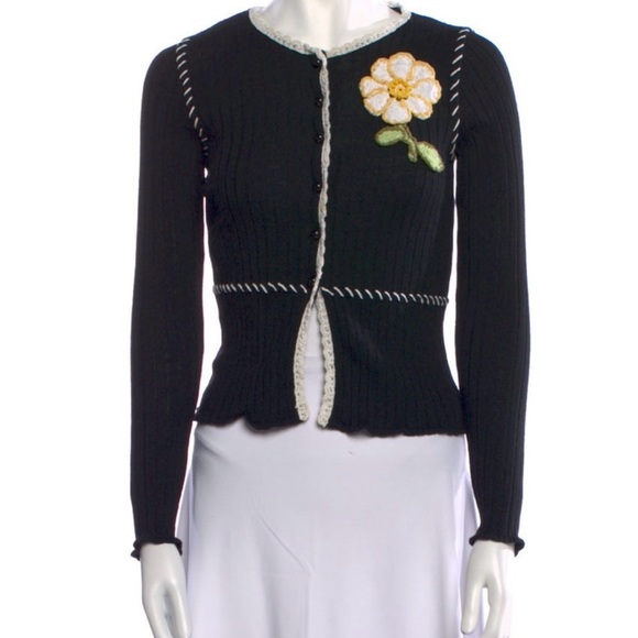 Moschino Cheap and ChicVirgin Wool Crew Neck Sweater